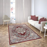 Harmonie Carpets Mashad Collection Teppich 1445C Weinrot