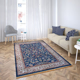 Harmonie Carpets Iranian Royal 2796A Dunkelblau