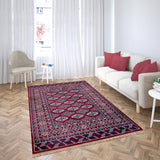 Harmonie Carpets Mashad Collection Teppich 2795A Weinrot